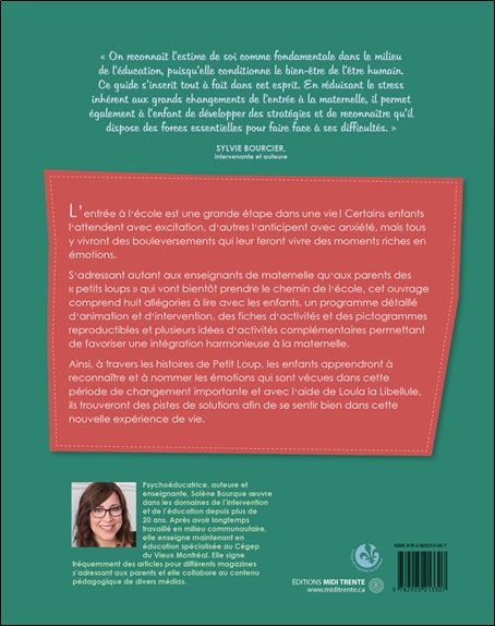 Petit Loup entre à l'école - Recueil d'allégories et guide d'accompagnement pour favoriser une adaptation harmonieuse à la maternelle 2