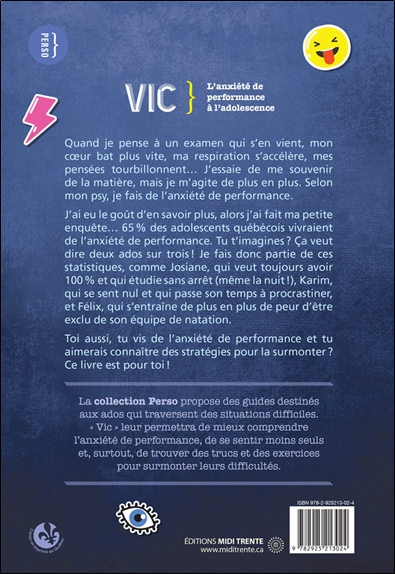 Vic - L'anxiété de performance à l'adolescence 2