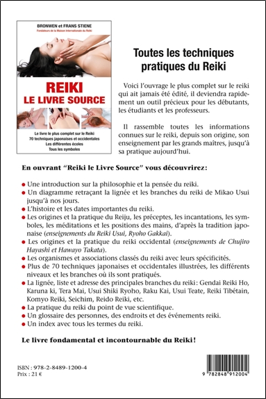 Reiki - Le livre source - Le livre le plus complet sur le Reiki - 70 techniques japonaises et occidentales 2