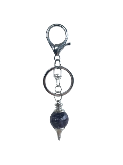 Porte-clef Pendule Améthyste 2