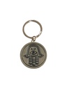 Porte-clef métal doré Main de Fatma 2