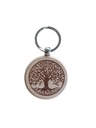 Porte-clef bois Arbre de vie 2