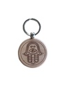 Porte-clef bois Main de Fatma 2