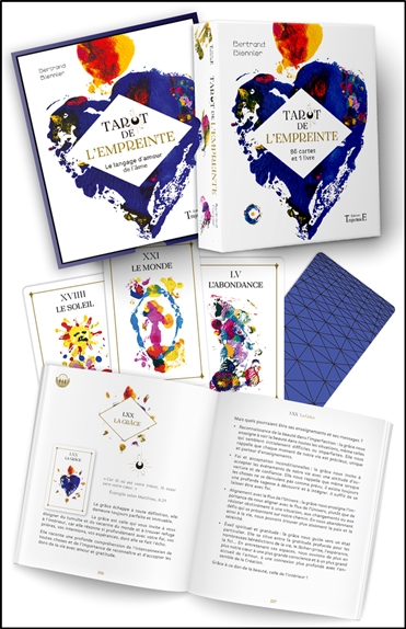 Tarot de l'empreinte - 86 cartes et 1 livre - Coffret 4