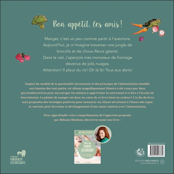 Bon appétit, les amis ! Album psychoéducatif pour encourager la découverte alimentaire 2