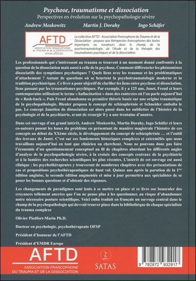 Psychose, traumatisme et dissociation - Perspectives en évolution sur la psychopathologie sévère 2