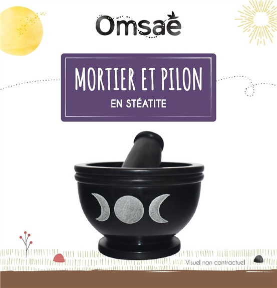 Mortier et Pilon en Stéatite 2
