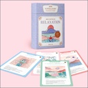 Mes cartes de relaxation - 52 illustrées pour une détente physique, émotionnelle et mentale - Coffret 5