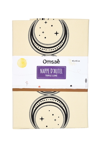 Nappe d'autel Triple Lune 2