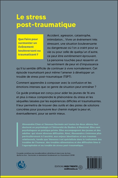 Le stress post-traumatique - Que faire pour surmonter un événement bouleversant ou traumatisant ? 2