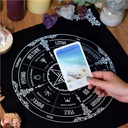 Nappe d'autel Roue de l'année Wicca 3