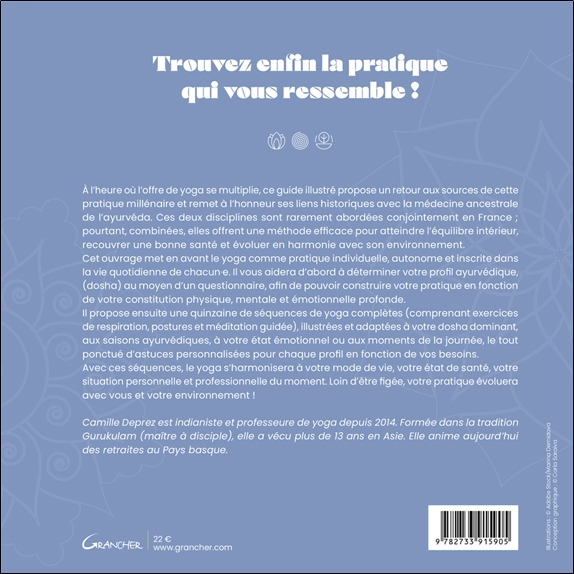 Le Yoga ayurvédique - Un guide pratique adapté à vos doshas 2