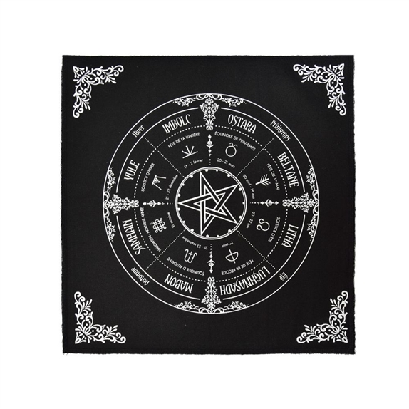 Nappe d'autel Roue de l'année Wicca 4
