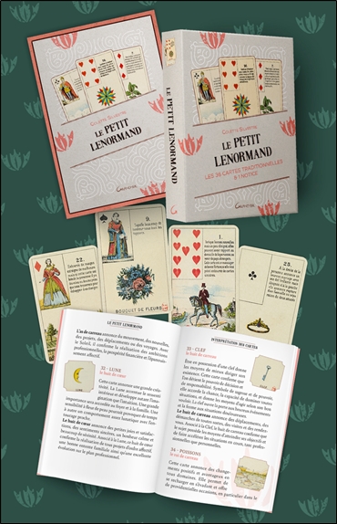 Le Petit Lenormand - Les 36 cartes traditionnelles & 1 notice - Coffret 4