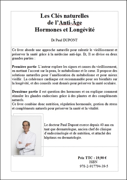 Les Clefs naturelles de l'Anti-Age - Hormones & longévité 2