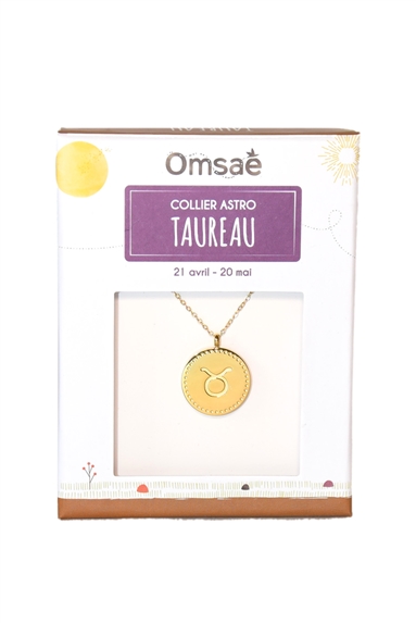 Collier Signe astrologique Taureau 5
