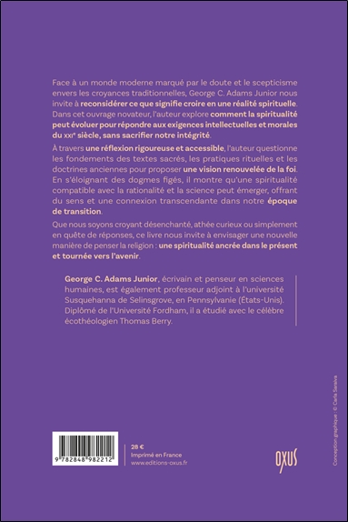 La transition spirituelle  Foi, science et éthique réconciliées 2