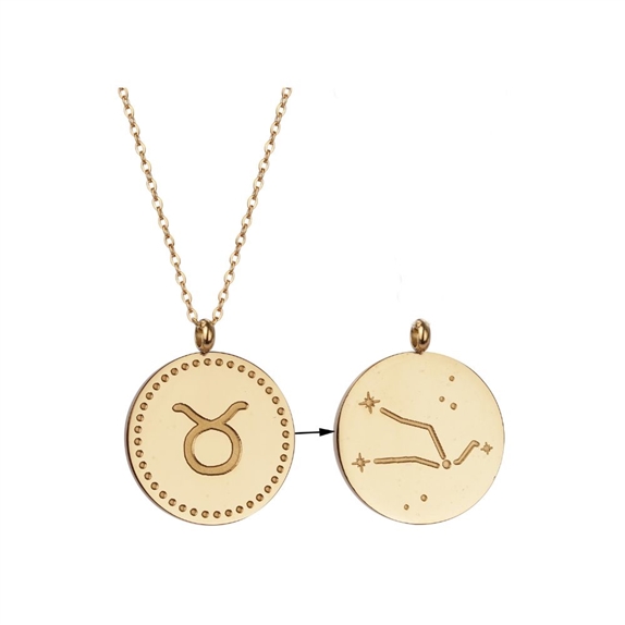 Collier Signe astrologique Taureau 7