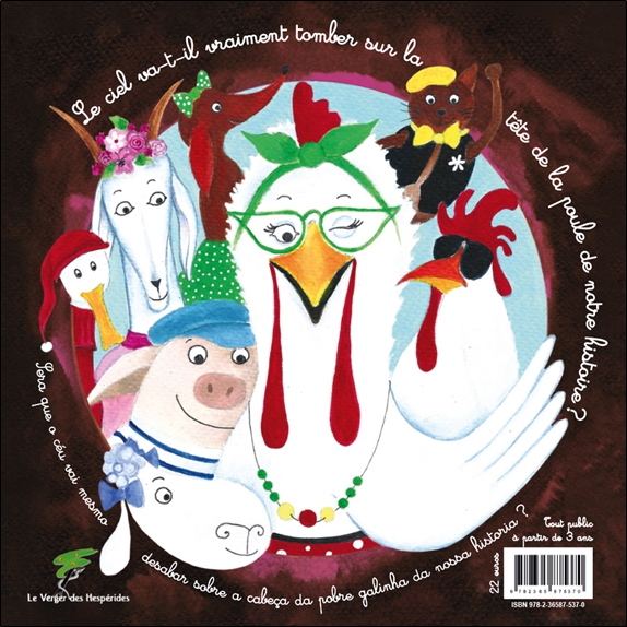 La poule qui a cru que le ciel lui était tombé sur la tête - Livre + CD 2