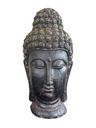 Statuette Tête de Bouddha 24,5 cm en Résine 2