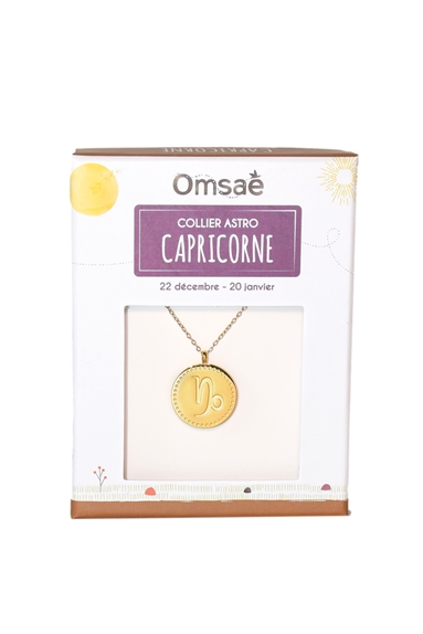 Collier Signe astrologique Capricorne 5