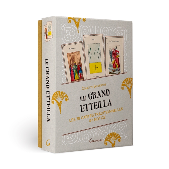 Le Grand Etteilla - Les 78 cartes traditionnelles & 1 notice - Coffret 3