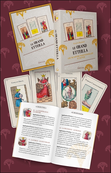 Le Grand Etteilla - Les 78 cartes traditionnelles & 1 notice - Coffret 4