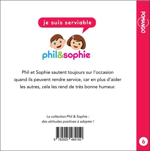 Phil&Sophie - Je suis serviable Tome 6 2
