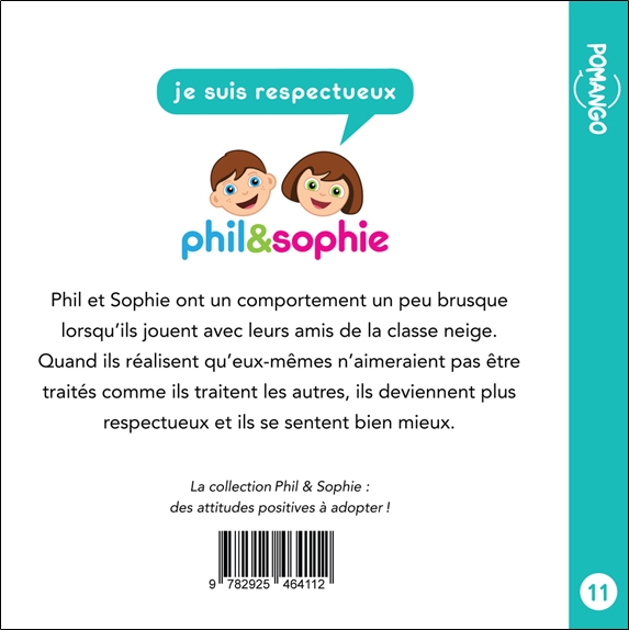Phil&Sophie - Je suis respectueux Tome 11 2