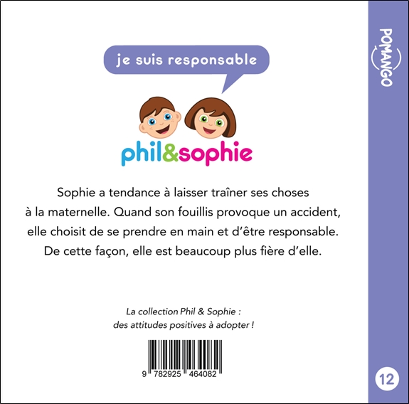 Phil&Sophie - Je suis responsable Tome 12 2
