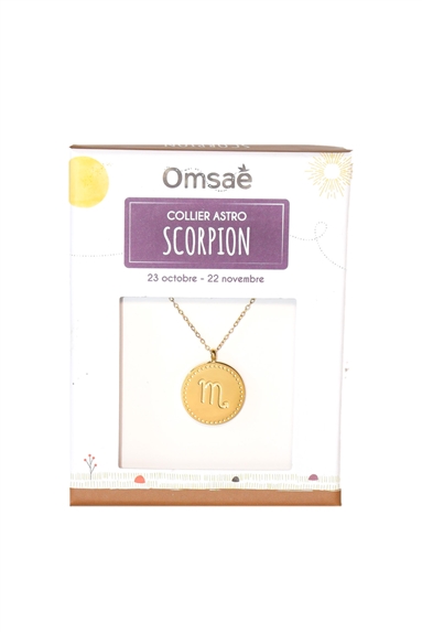 Collier Signe astrologique Scorpion 5