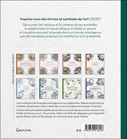 Livre de coloriage Celte 2