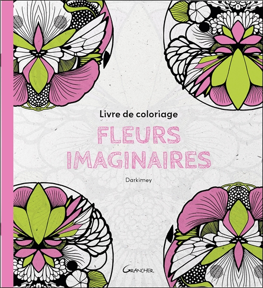 Livre de coloriage Fleurs imaginaires 3