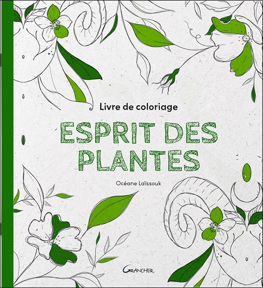 Livre de coloriage Esprit des plantes 3