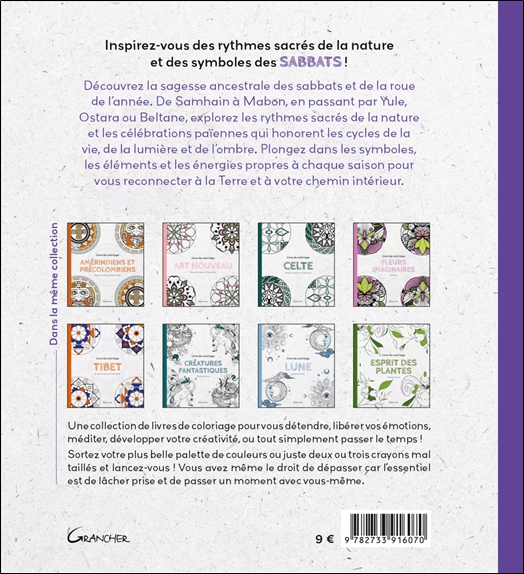 Livre de coloriage Sabbats 2