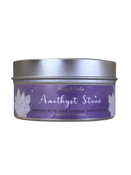 Bougie parfumée Pierres de Guérison Améthyste 80 g 2