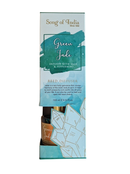 Diffuseur de parfum Pierres de Guérison Jade vert 2