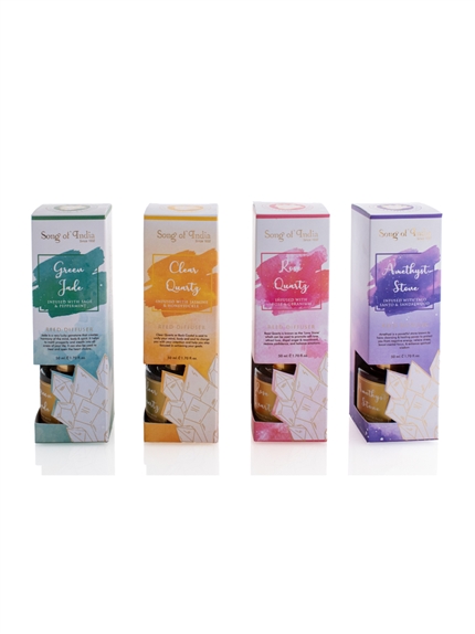 Diffuseur de parfum Pierres de Guérison Jade vert 3