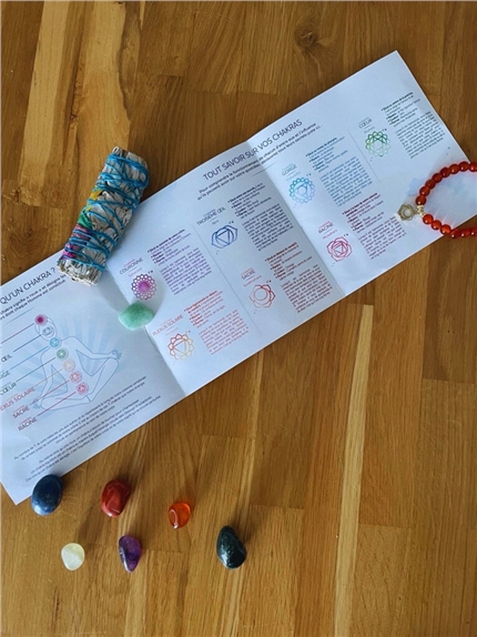 Leaflet Omsaé Collection 7 chakras 3
