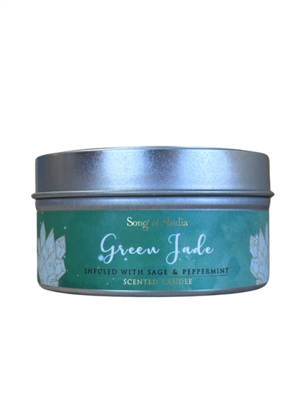 Bougie parfumée Pierres de Guérison Jade vert 80 g 2
