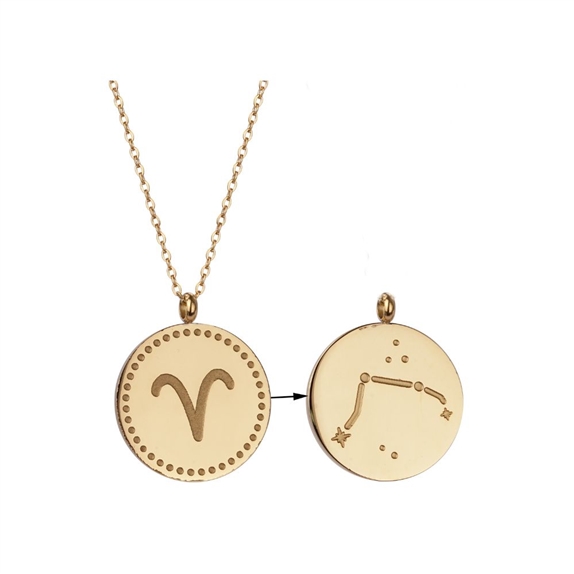 Collier Signe astrologique Bélier 7