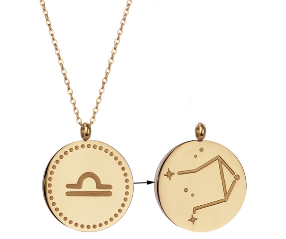 Collier Signe astrologique Balance 1