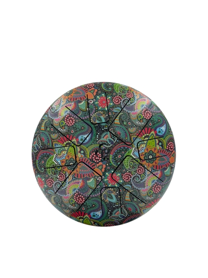 Tongue Drum Multicolore 30 cm 2