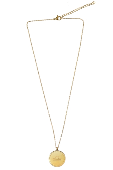 Collier Signe astrologique Balance 3
