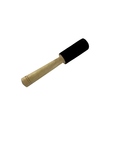 Maillet Bol chantant Bois et Cuir 17 cm 2