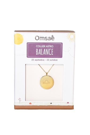 Collier Signe astrologique Balance 5