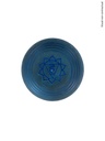 Bol Chantant Tibétain Aluminium Bleu Om env 14 cm 4