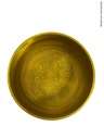 Bol Chantant Tibétain Aluminium Vert Bouddha env 25 cm 3