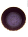 Bol Chantant Tibétain Aluminium Violet Om Katora env 20 cm 3