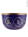 Bol Chantant Tibétain Aluminium Violet Bouddha Katora env 30 cm 2